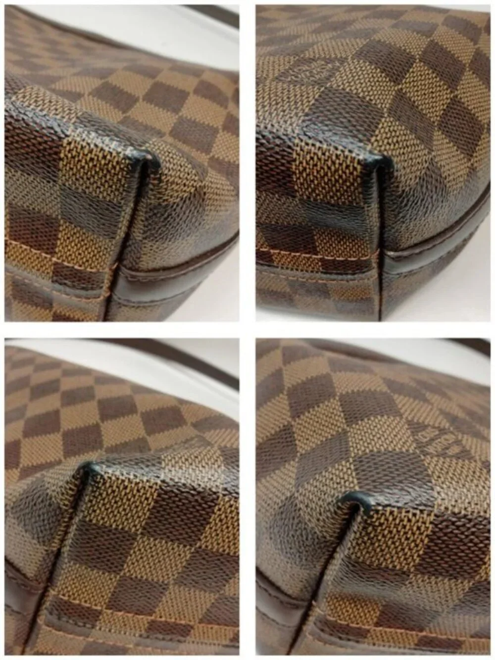 Authentic Louis Vuitton Ilovo MM Damier Ebene Shoulder Bag